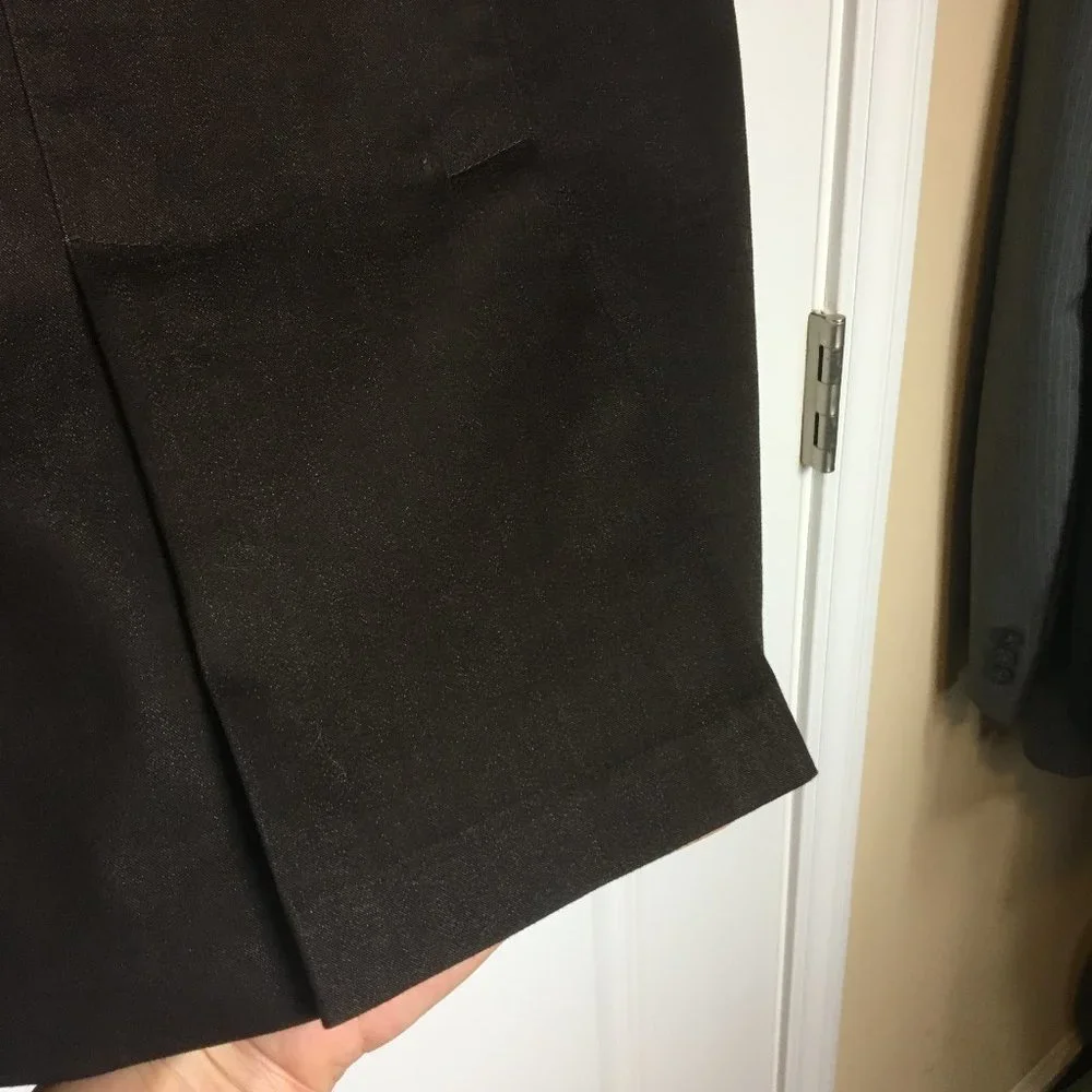 Alyx Brown Mini Career Casual Skirt Size 14
